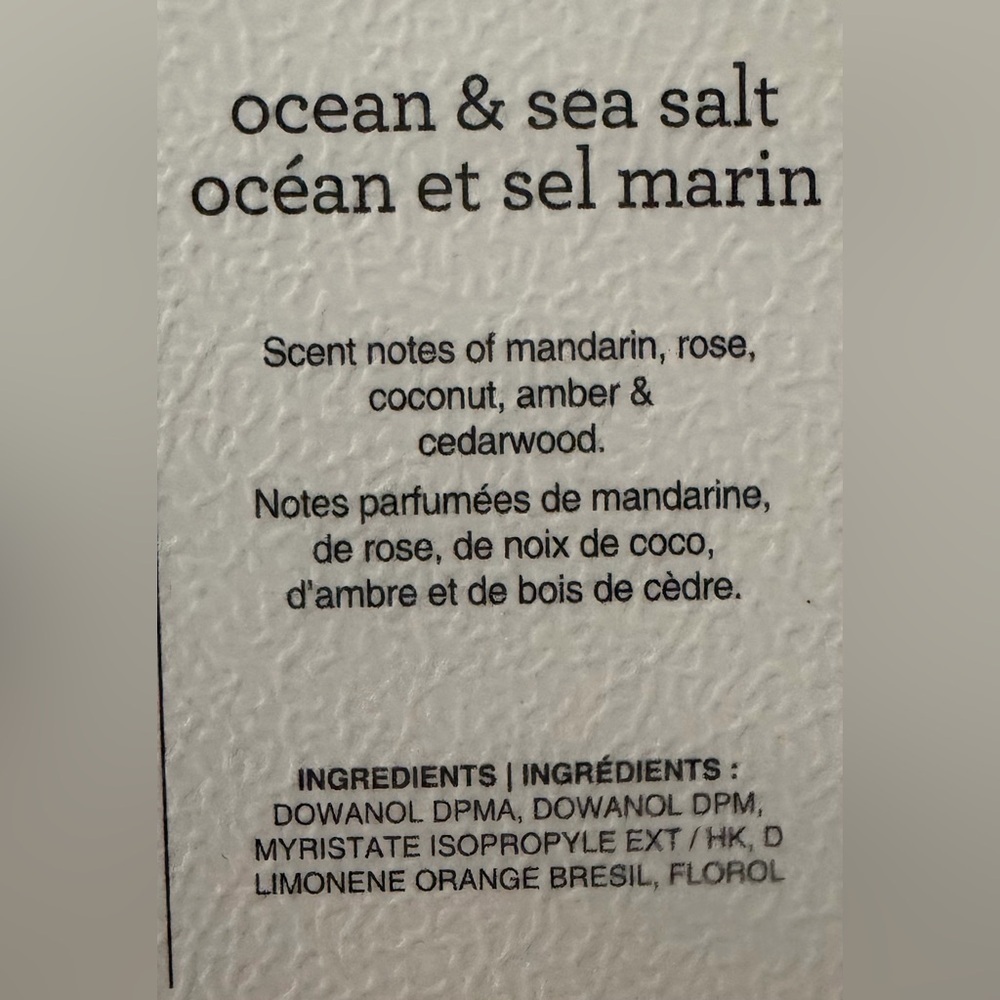 ✨NEW✨Sand + Fog:Diffuser Oil:Ocean& Sea Salt 🪷Mix’N’Match 1 for $11 or 2 for$18🪷 - Picture 2 of 2